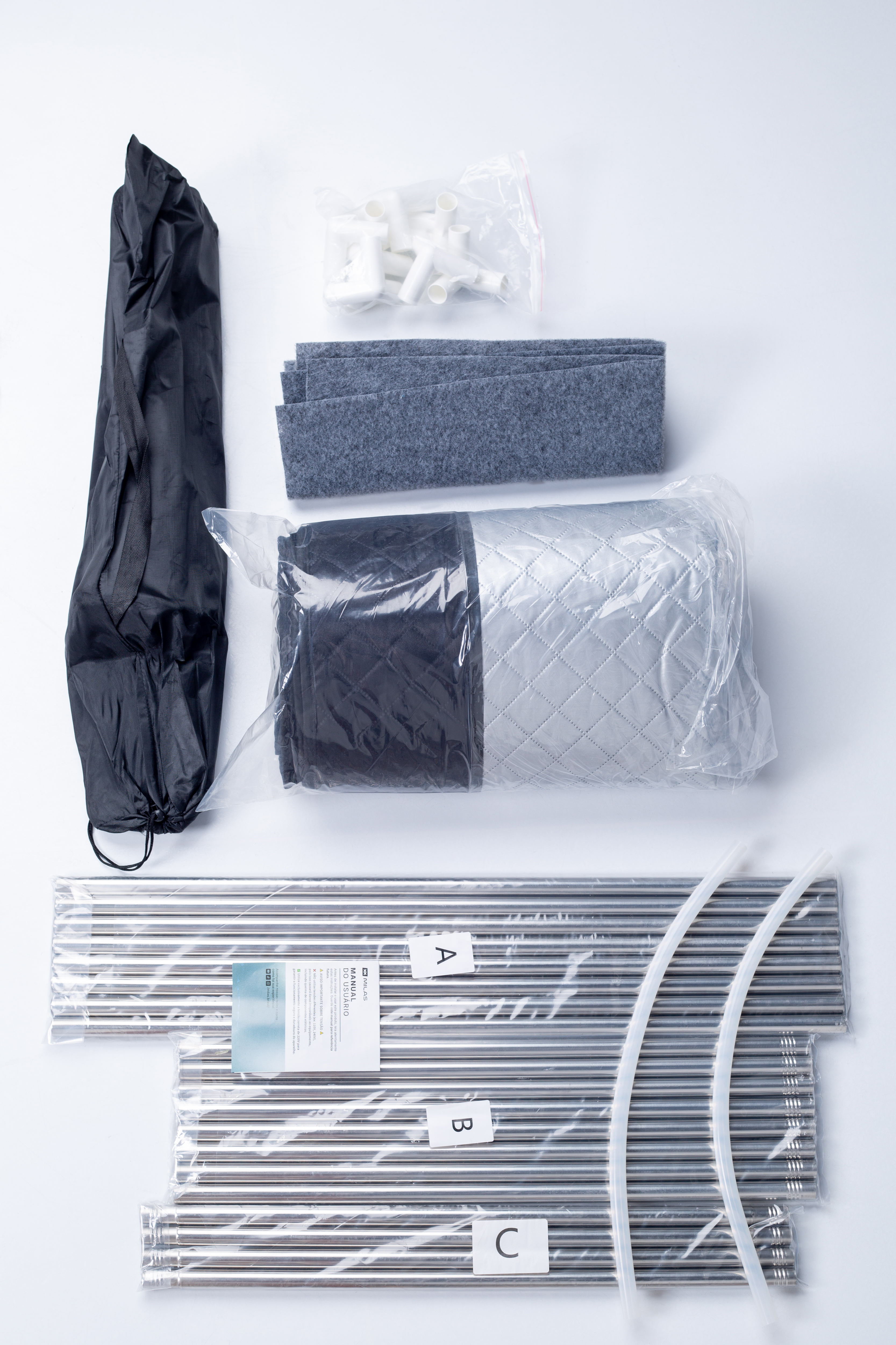Kit completo da Sauna Portátil Milas